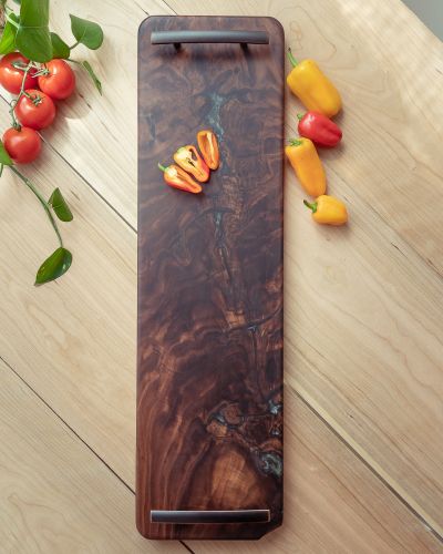 long walnut bread board
