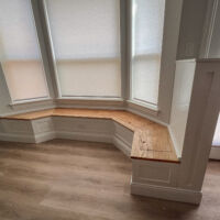 custom built in breakfast nook