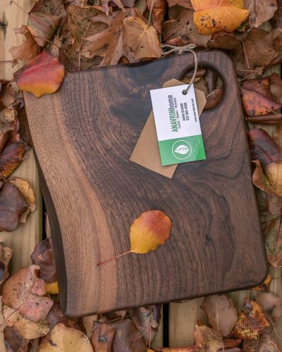 small walnut cutting board
