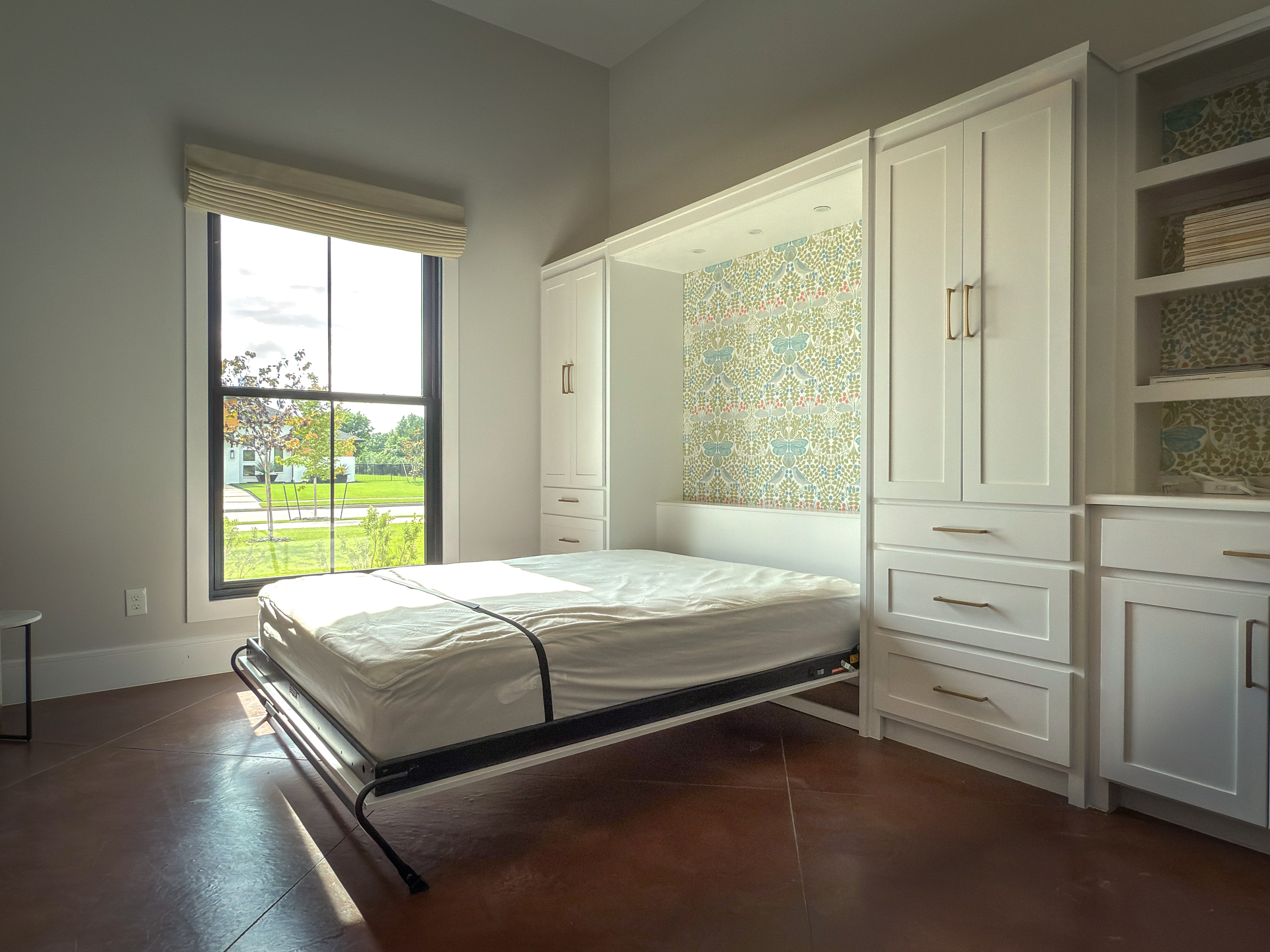 murphy beds are large and require exact measurements to install correctly