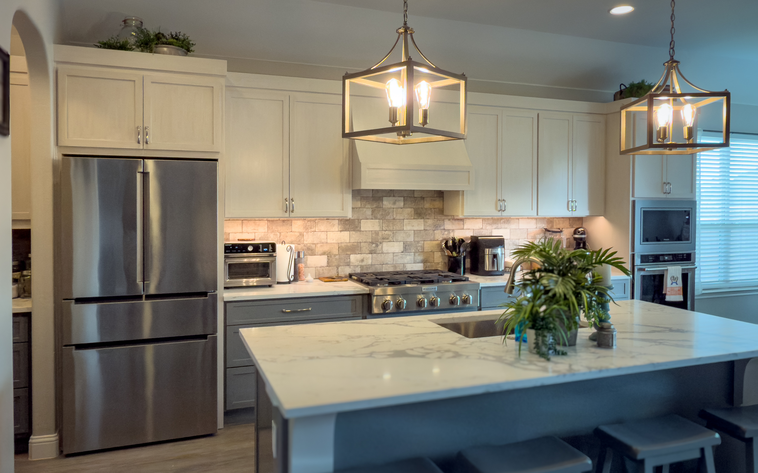 otto kitchen update with new custom cabinetry by moderntwenty furniture in rockwall texas